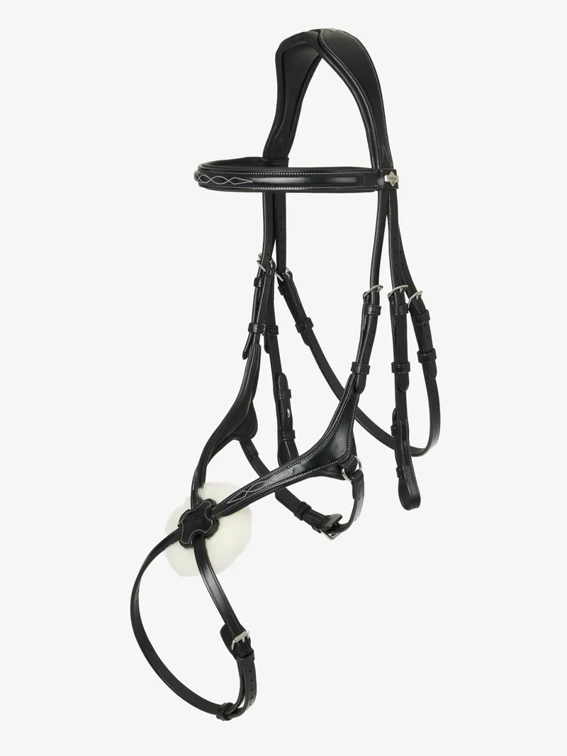 LeMieux Grackle Bridle Black-4